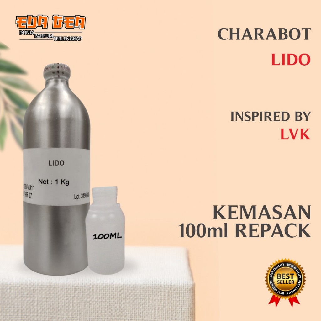 bibit parfum murni LIDO  CHARABOT 100ML