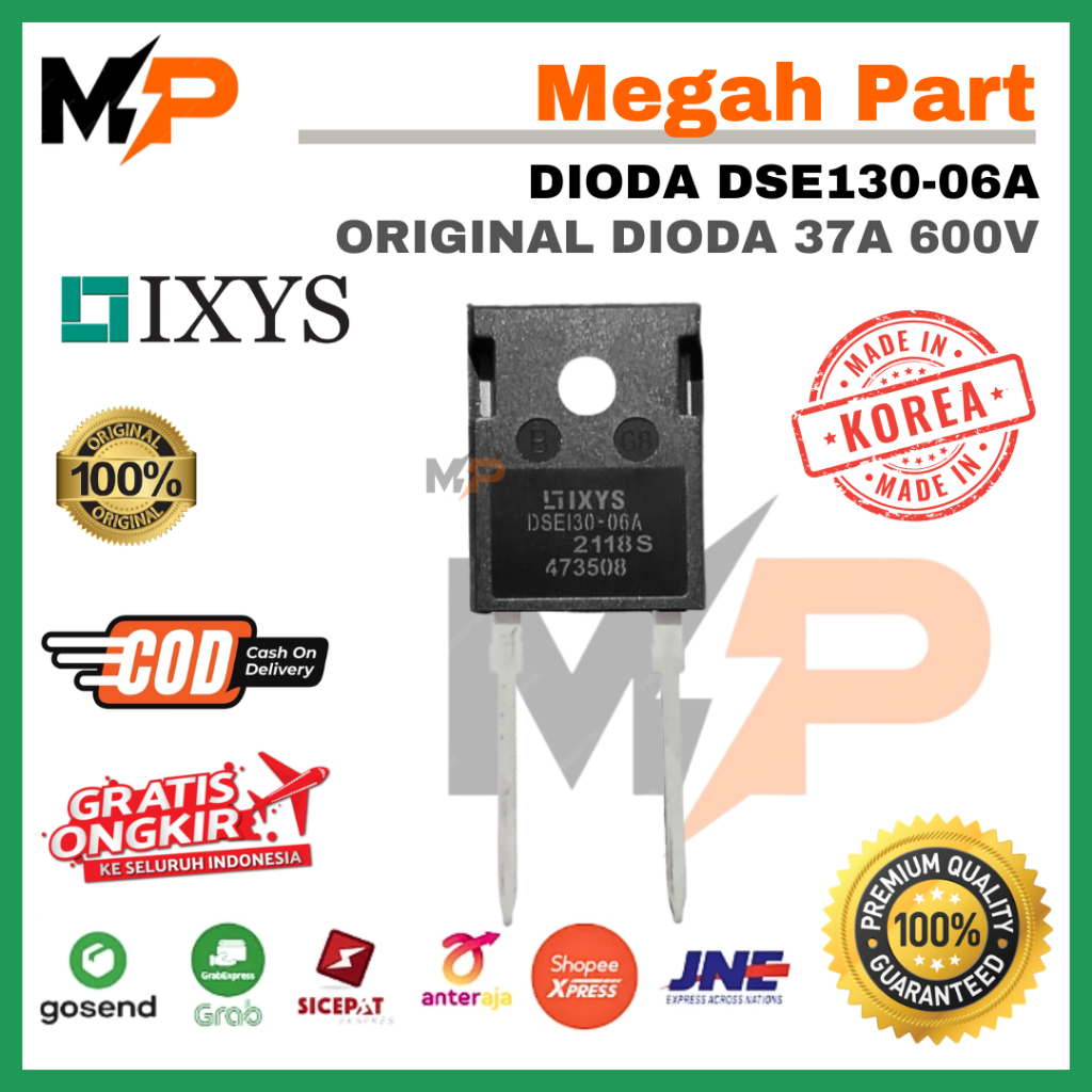 DIODA DSEI30-06A ORIGINAL DSE130-06 DSE130 - DIODA 37A 600V DIODA DSEI30 DSEI30-06