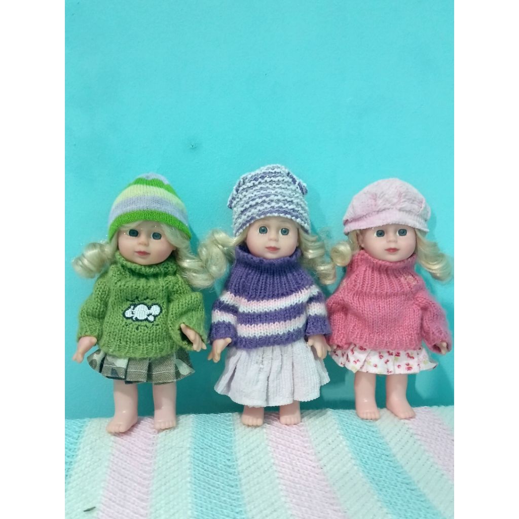 trio Wek Wek/ eh trio macan eh bukan/trio doll mini