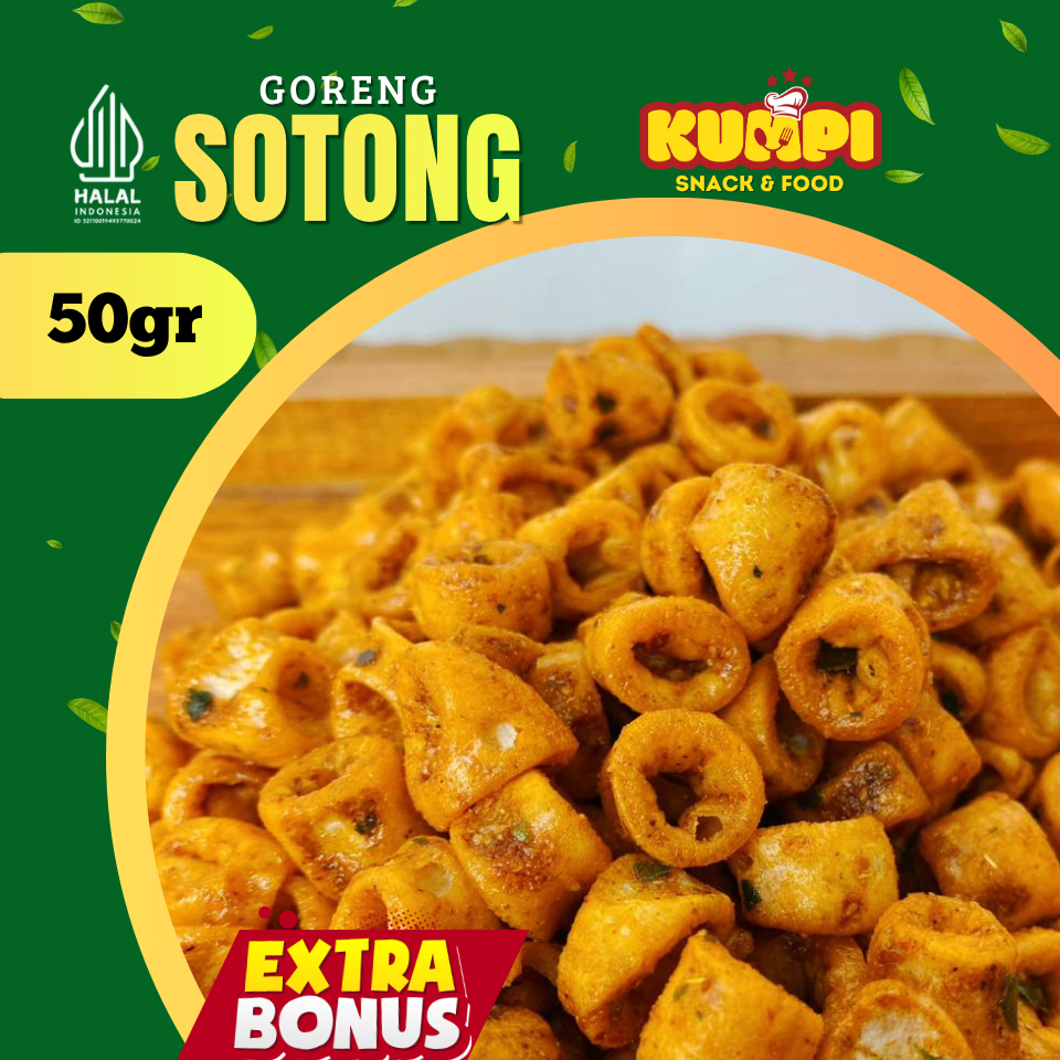 SOTONG GORENG KUMPI 50Gr - KHAS TASIKMALAYA