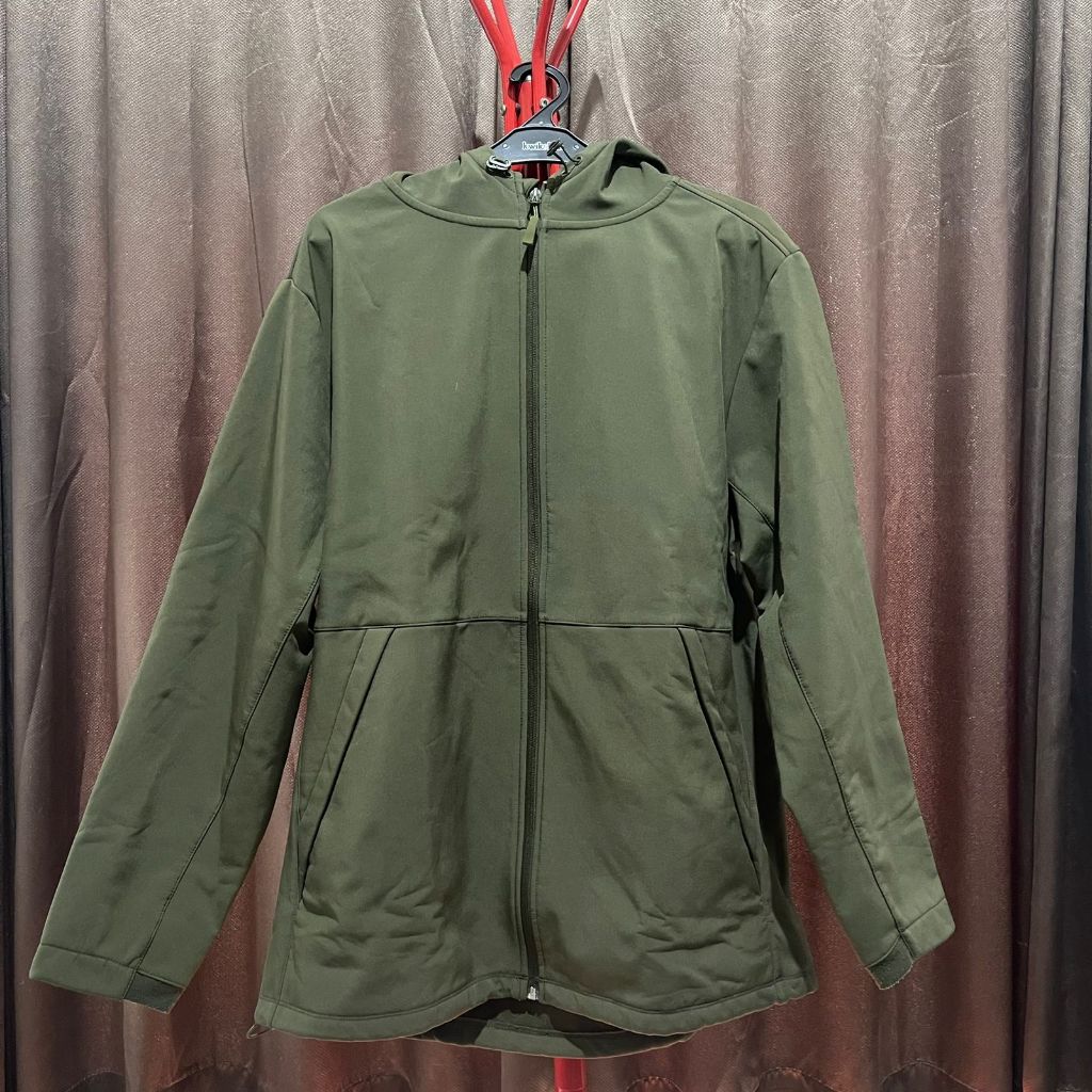 Gorpcore Track Jacket Olive Green Anko Active