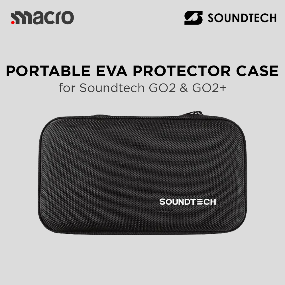 SOUNDTECH Portable EVA Protector Case for Soundtech GO2 & GO2+
