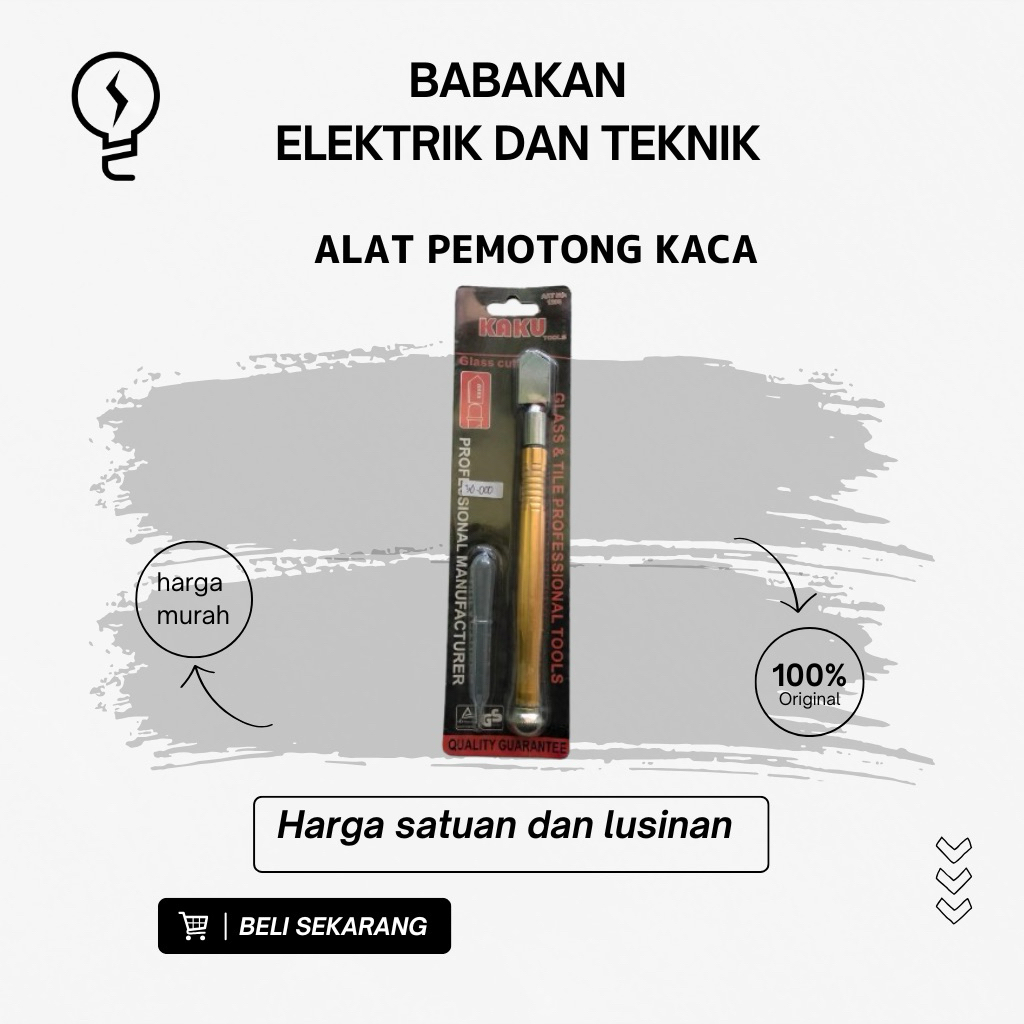 ALAT PEMOTONG KACA GLASS CUTTER ORIGINAL