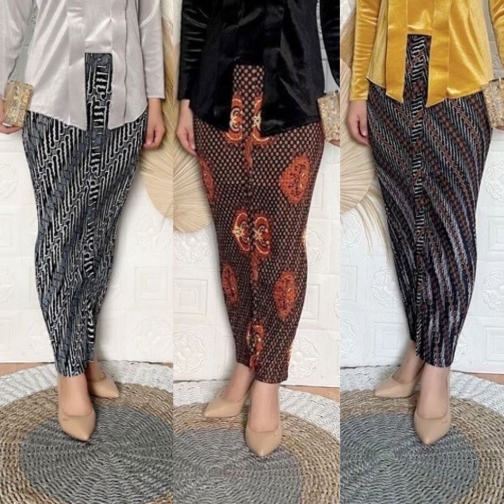 Rok Plisket Instan Wiron Aneka Pilihan Motif