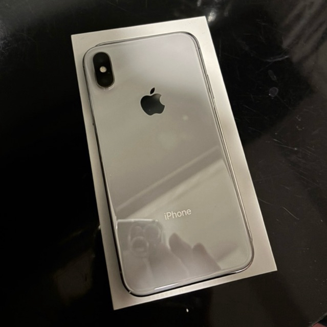 Iphone X 256gb Putih IBox Resmi Fullset Mulus Second