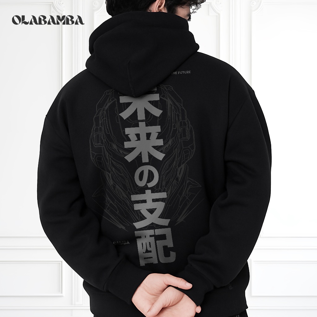 OLBB Hoodie Pria Cotton Fleece | Gundam | Hoodie Gundam | Hoodie Pria | HO NOLA 11