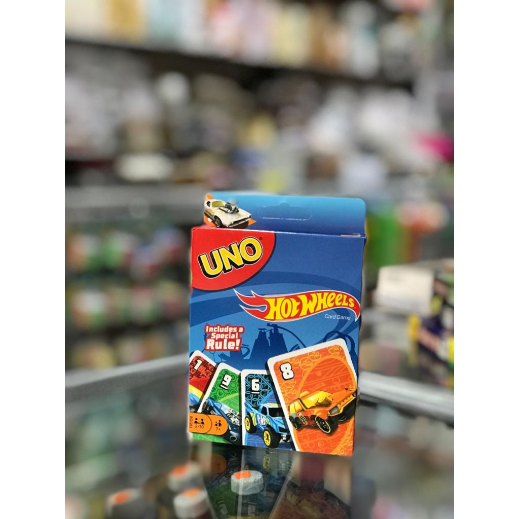 KARTU UNO KARAKTER HOT WHEELS