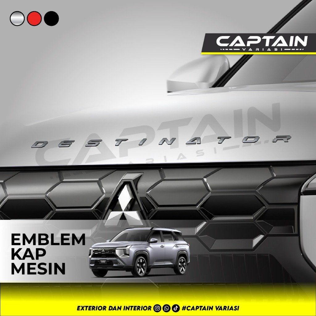 Emblem Kap Mesin Mobil Mitshubishi Destinator