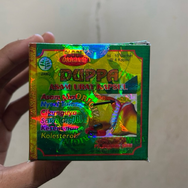 duppa kapsul asam urat