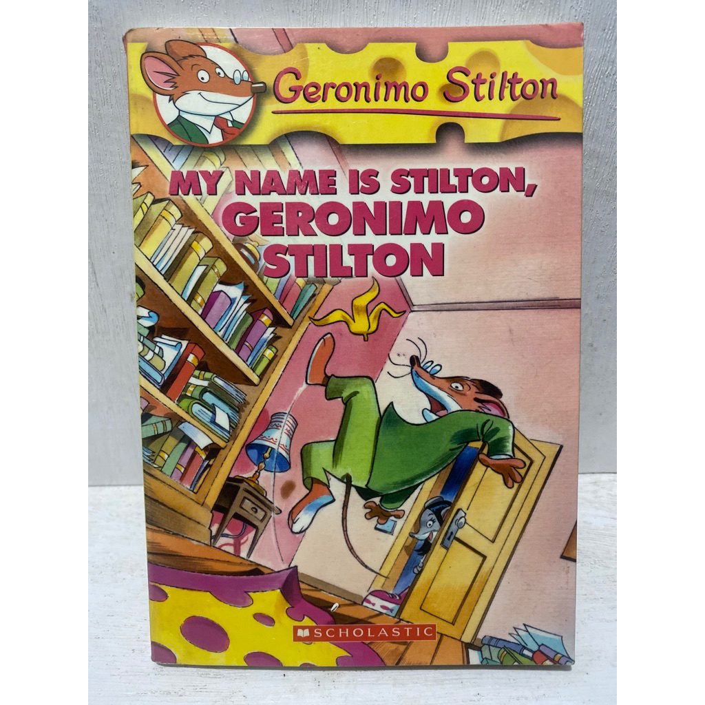 Buku Original MY NAME IS STILTON GERONIMO STILTON - GEDONIMO STILTON