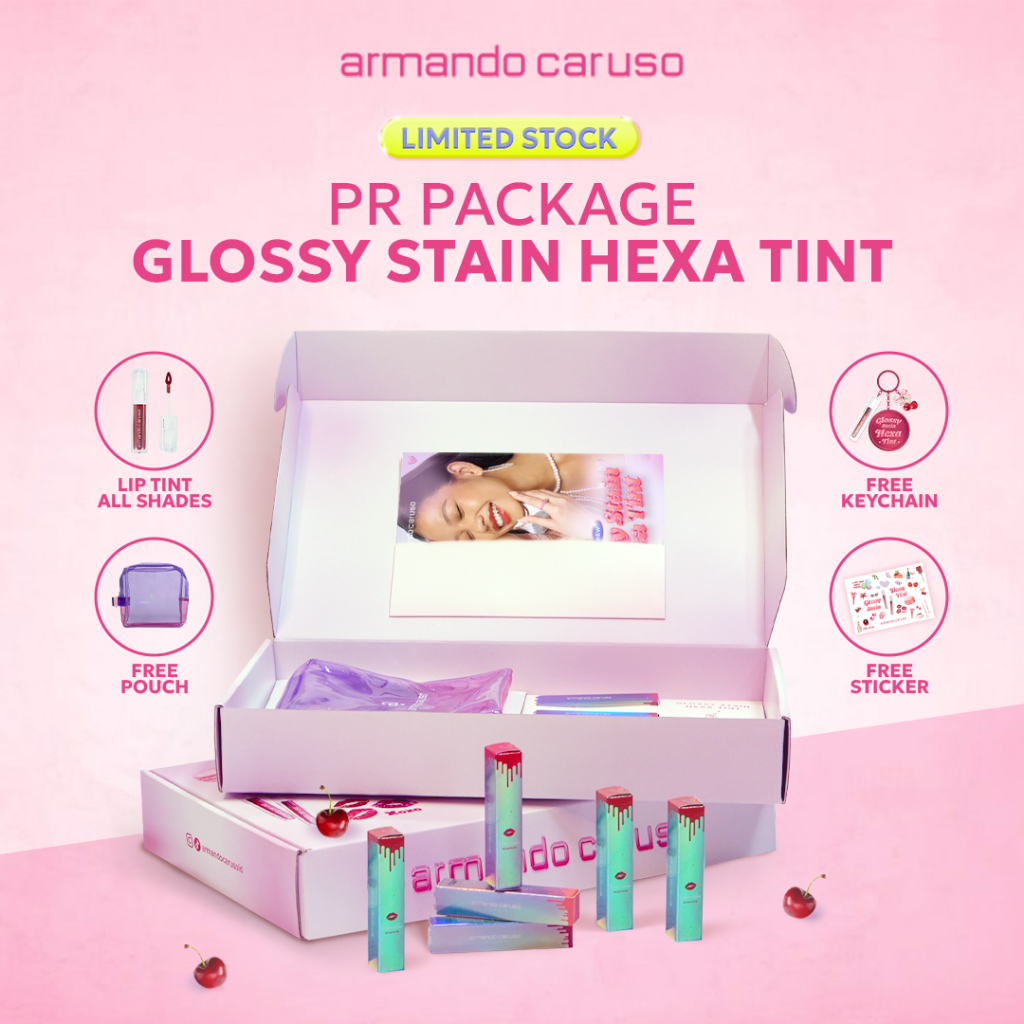 [Special] PR PACKAGE Glossy Stain Hexatint Liptint - Limited Stock
