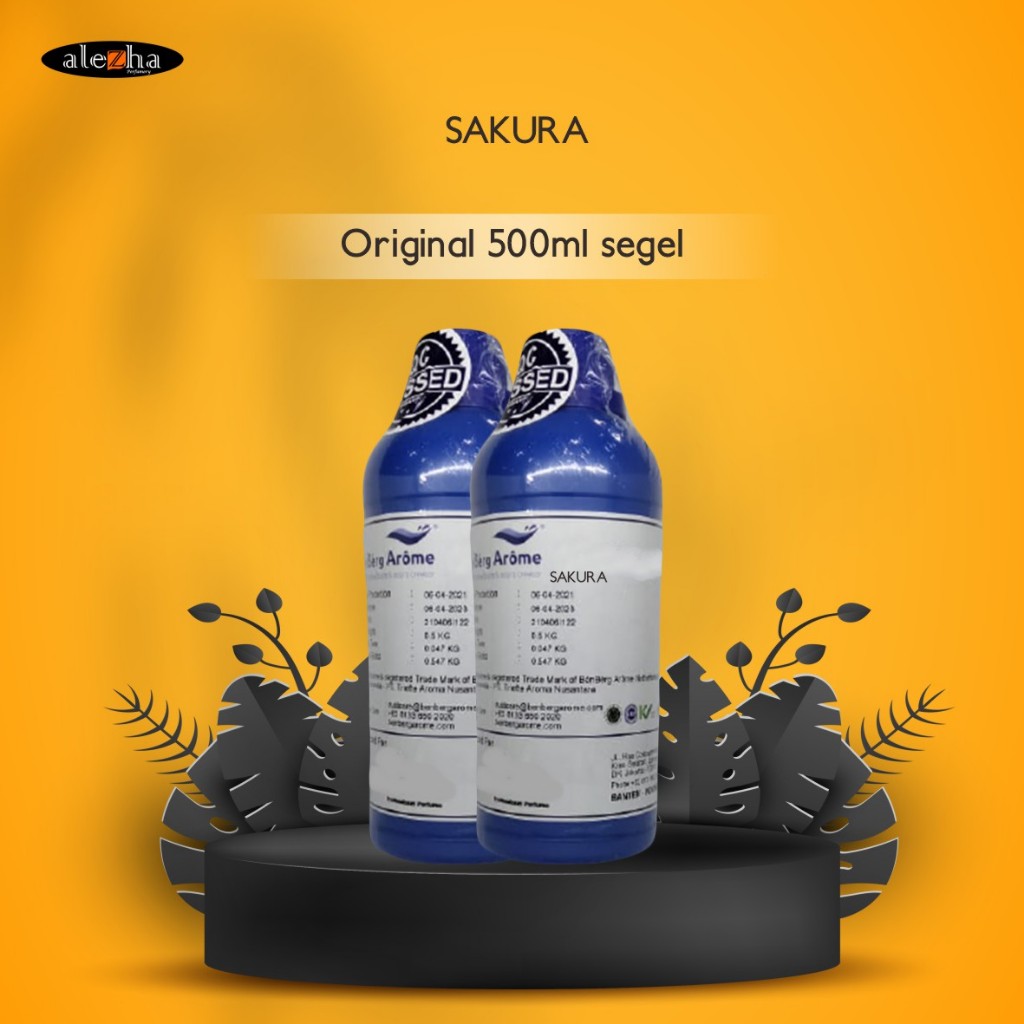 BIBIT PARFUM LAUNDRY SAKURA (BENBERG) 500ML SEGEL