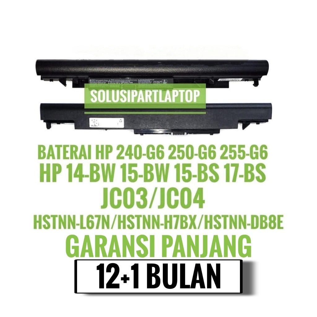 Baterai HP 14-BW515 AU 14-BW511AU 14-BW500AU 14-BW017AU 14-BW005AU JC04