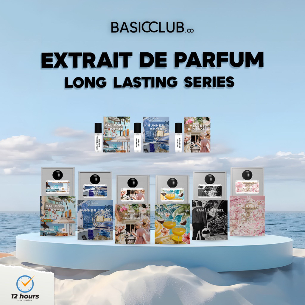 BSCLUB - EXTRAIT DE PARFUM LONG LASTING SERIES