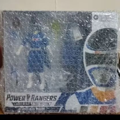 hasbro lightning collection power rangers in space Blue Ranger