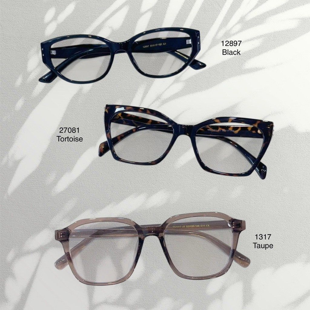 Frame Kacamata CBF TR90 Premium Ringan Lentur Unisex Bisa Minus Plus Silinder