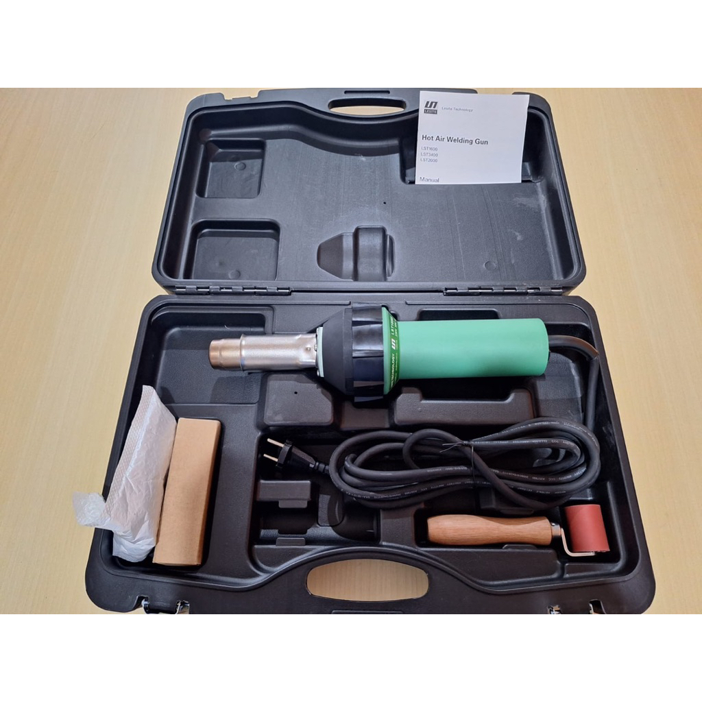 Mesin Las welding gun LST1600S(1600watt/220V) /Las plastik geomembran HDPE /Las terpal /menyambung t