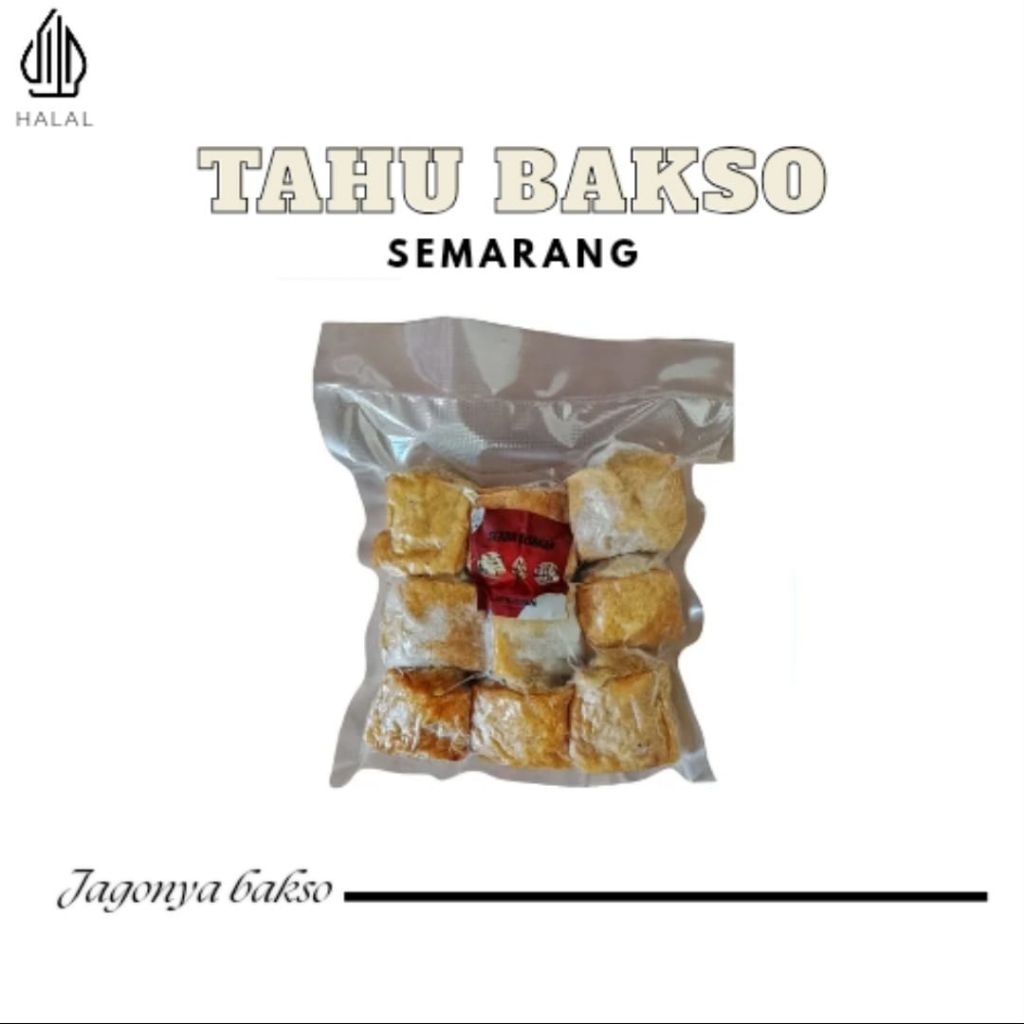 Tahu Bakso Pong Besar Kemasan Vacum Isi 9 Pcs