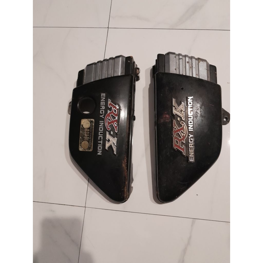 Tempo aki  RX k RX 125 cover aki tutup aki RX 125