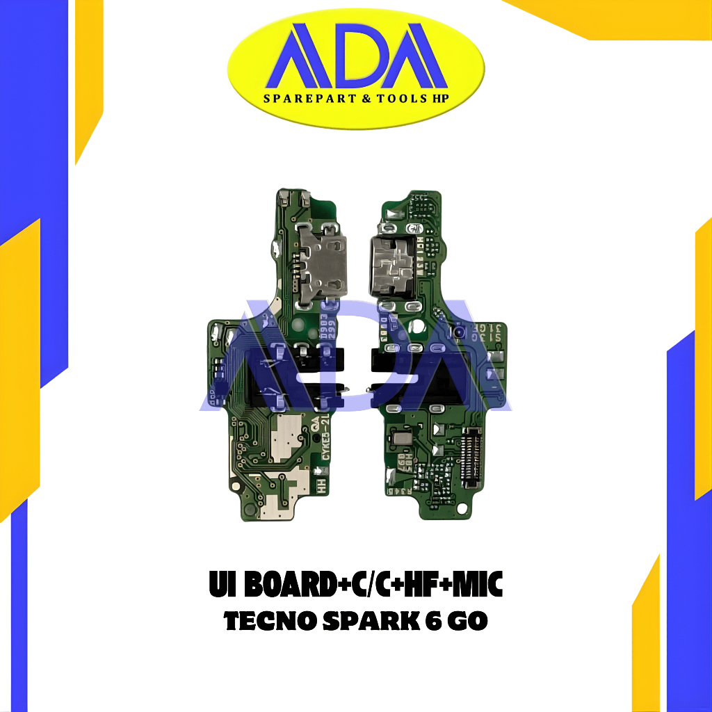 FLEXIBLE PAPAN CAS TECNO SPARK 6 GO PAPAN KONEKTOR CAS / CHARGER + C/C + HF + MIC