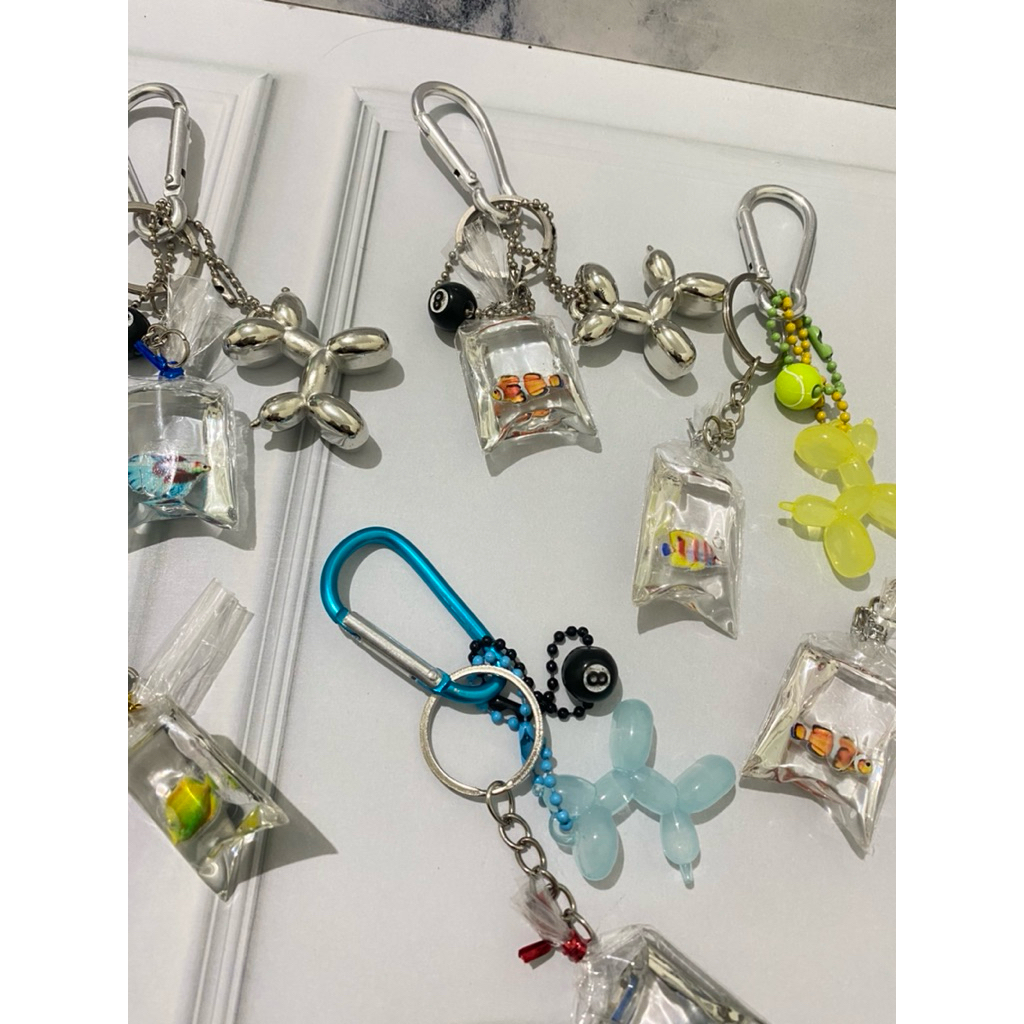 Keychain aquarium | keychain ikan