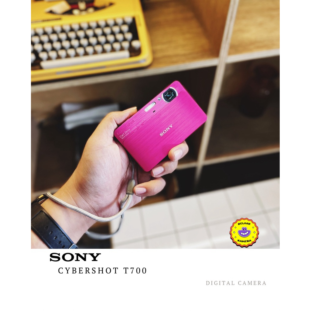 Kamera digicam digital Sony Cybershot T700
