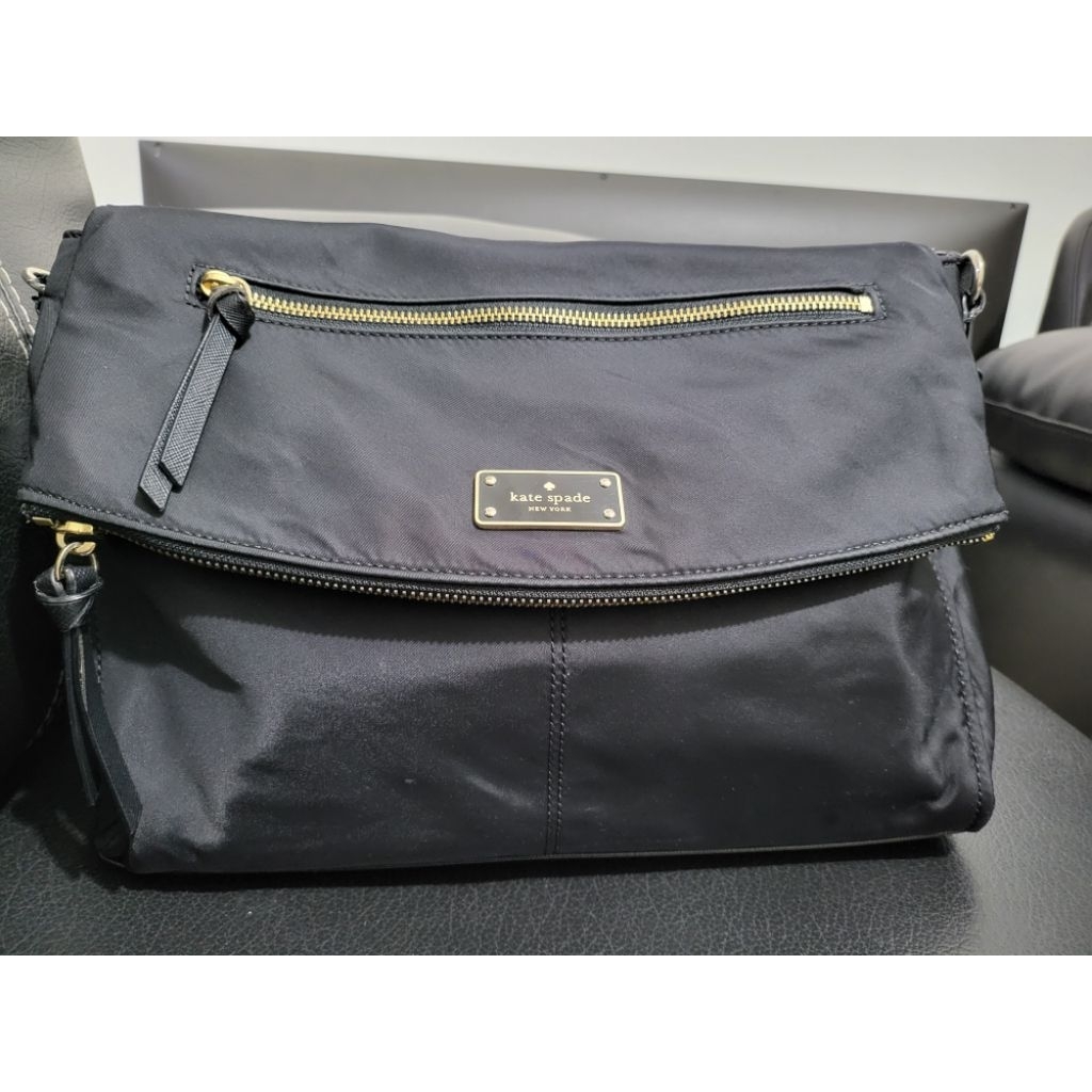 kate spade nylon shoulder preloved