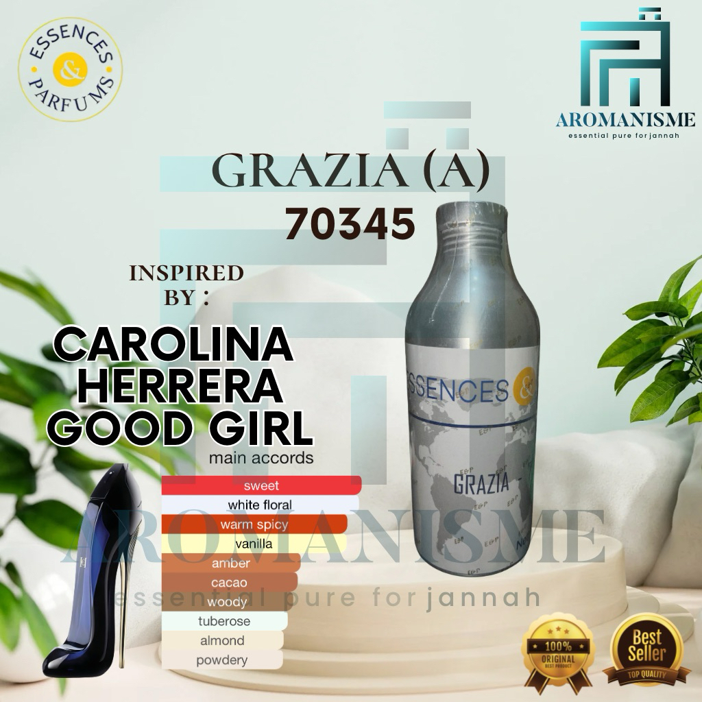 Bibit Parfum Essences Grazia Grade A Segel 500Gram