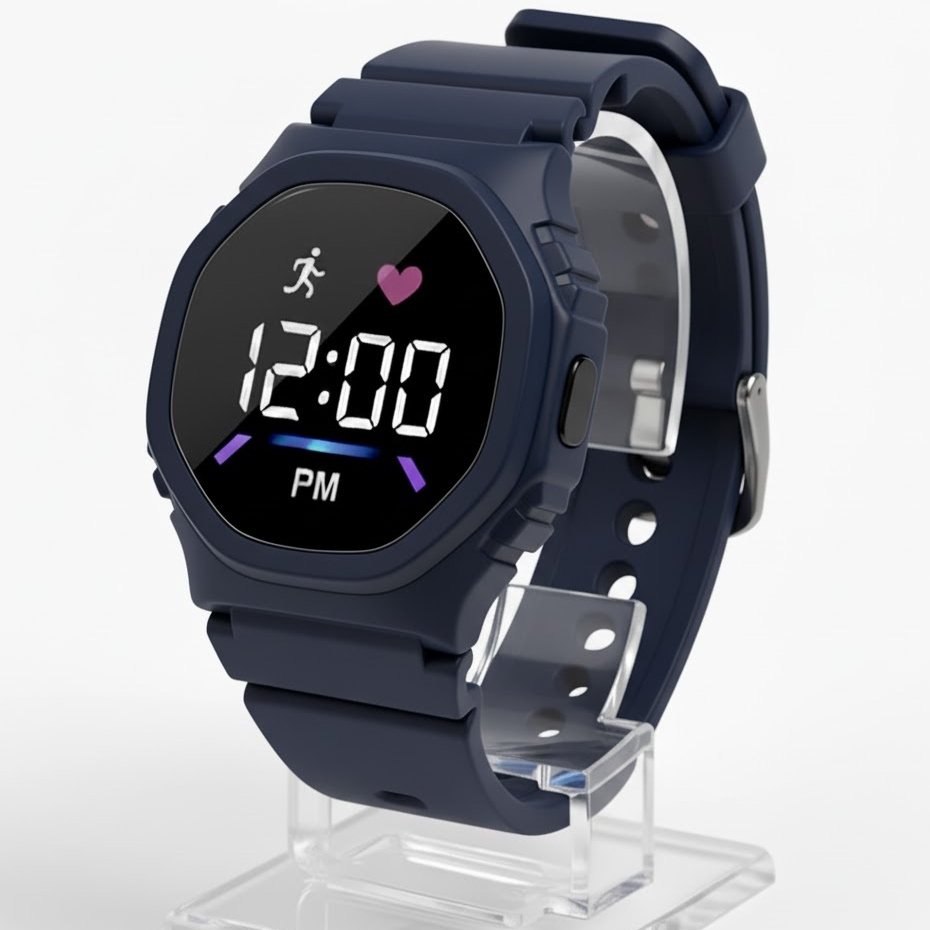 Jam Tangan Digital Anak-anak Laki laki Perempuan LED Anti Air