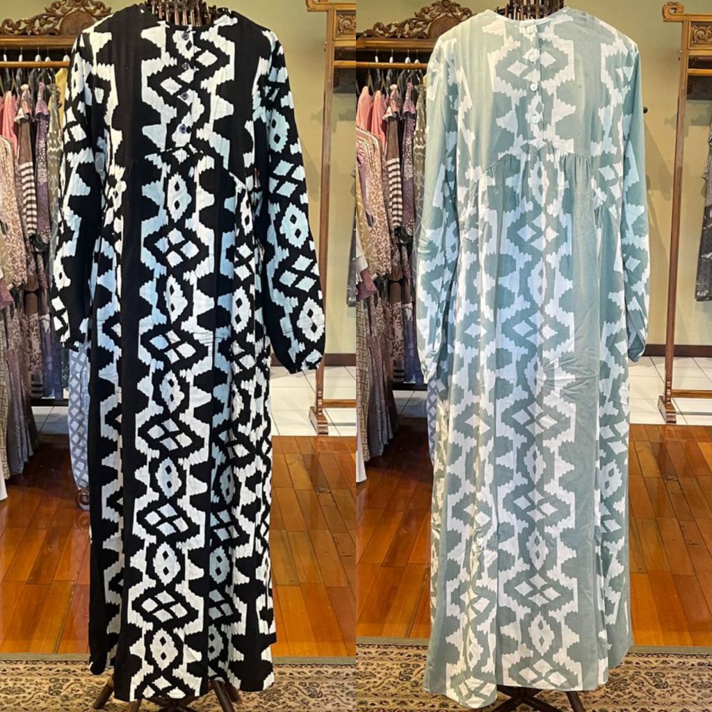 Erika Dress by Dian Pelangi LIMITED EDITION Busana Muslim Baju Maxi Gamis Abaya Kaftan Gaun Busui Ba