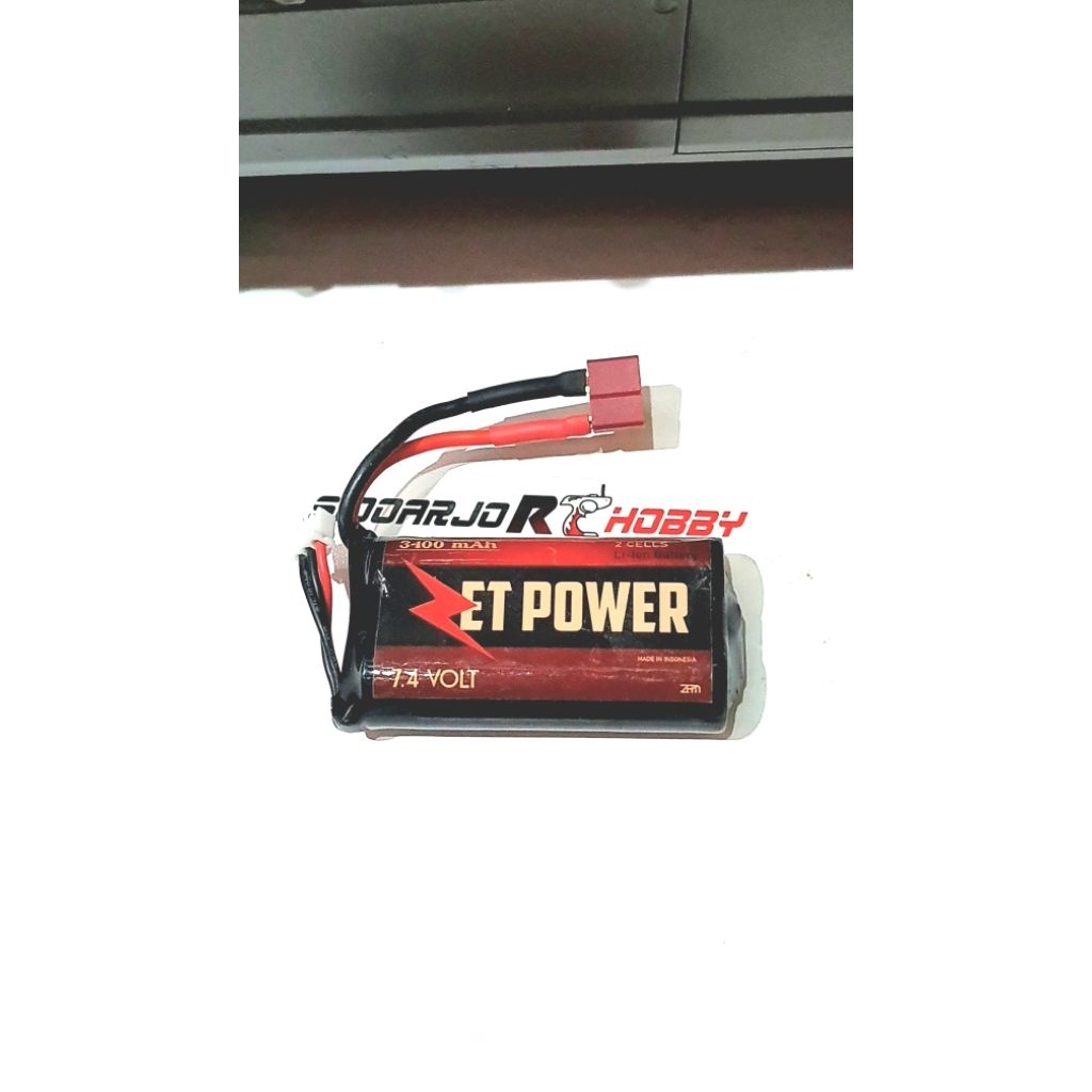 BATERAI MN99S MN98 MN78 MN82S MN128 UPGRADE T DEAN 7.4V 3400 MAH