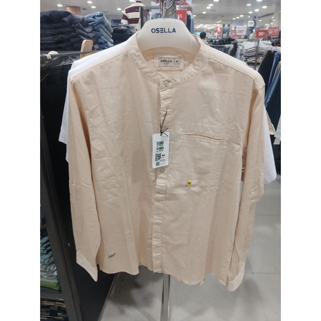 Osella - Baju Kemeja Pria Lengan Panjang Original KA4