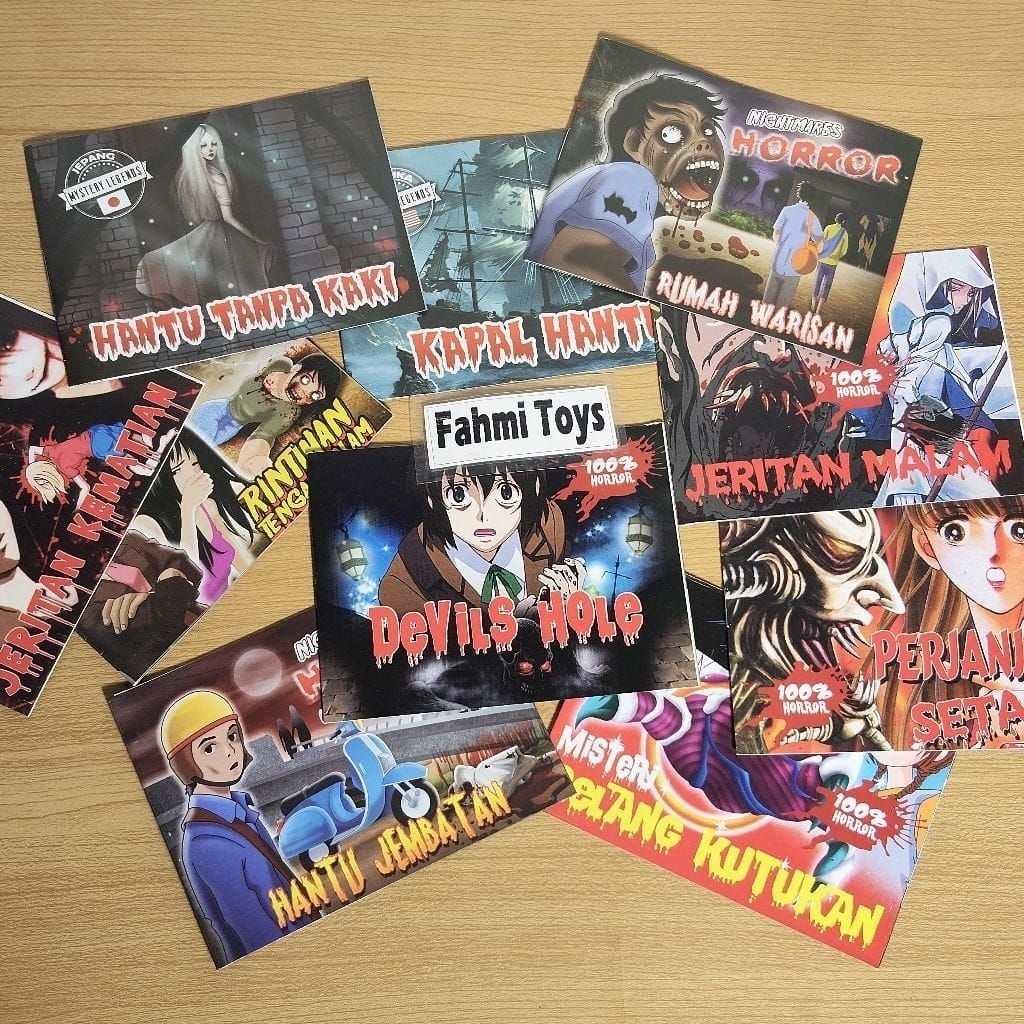 20 pcs KOMIK SERU HOROR DG buku cerita komik