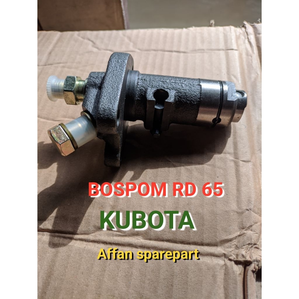 BOSPOM MESIN DIESEL KUBOTA RD 65 FUEL INJECTION PUMP RD 65