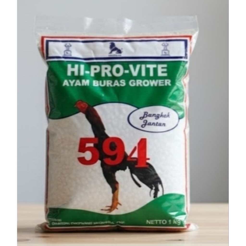 Pakan Ayam Hi-Pro-Vite 594. Pakan Ayam Aduan ( Bangkok, Pakoy, Birma) Pakan Ayam Dewasa.