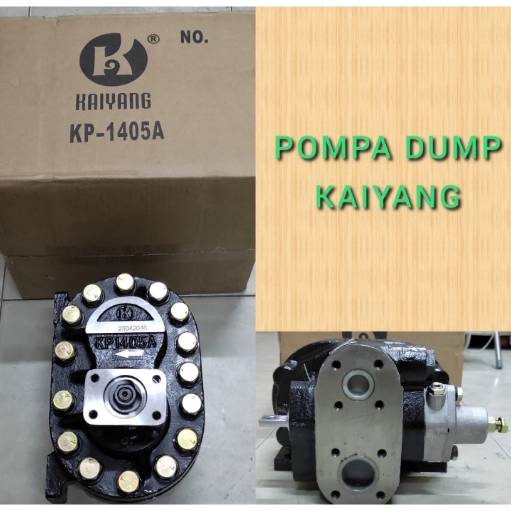 POMPA PTO GEAR PUMP POMPA DUMP TRUK HINO NISSAN QUESTER KP-1405A KP1405A