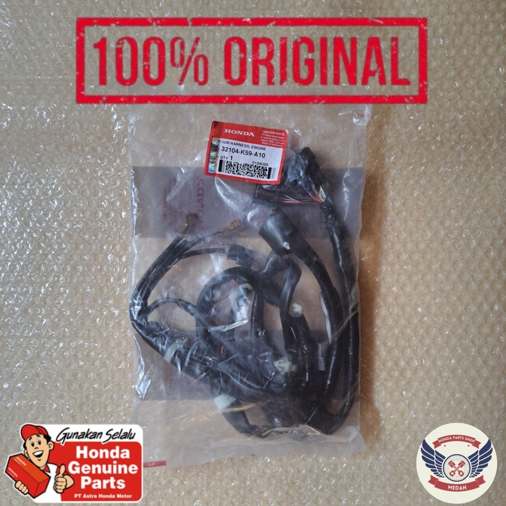 32104K59A10 Kabel Wayar Sensor Mesin - Vario 125 150 eSP Injeksi Led Old 2015 2016 2017 2018 Sub Har