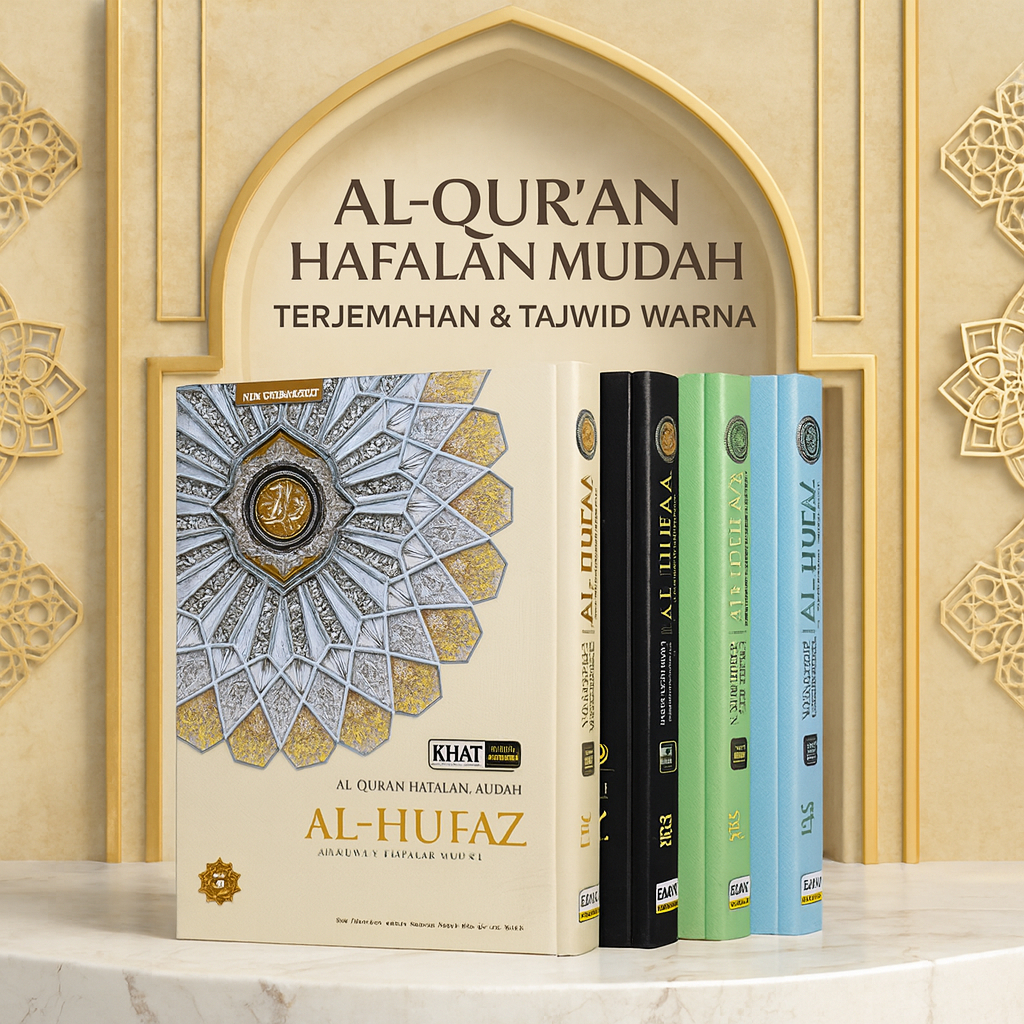 Al Quran Hafalan Al-Hufaz Khat Lebih Besar A5 Hard Cover / Al-Quran Hafalan Al Hufaz A5