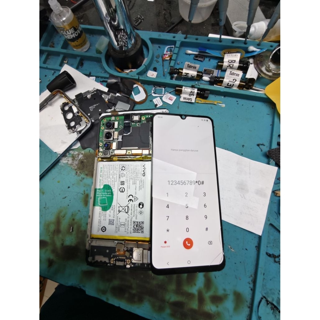 LCD ORIGINAL COPOTAN VIVO V23E 4G MINUS TS PECAH