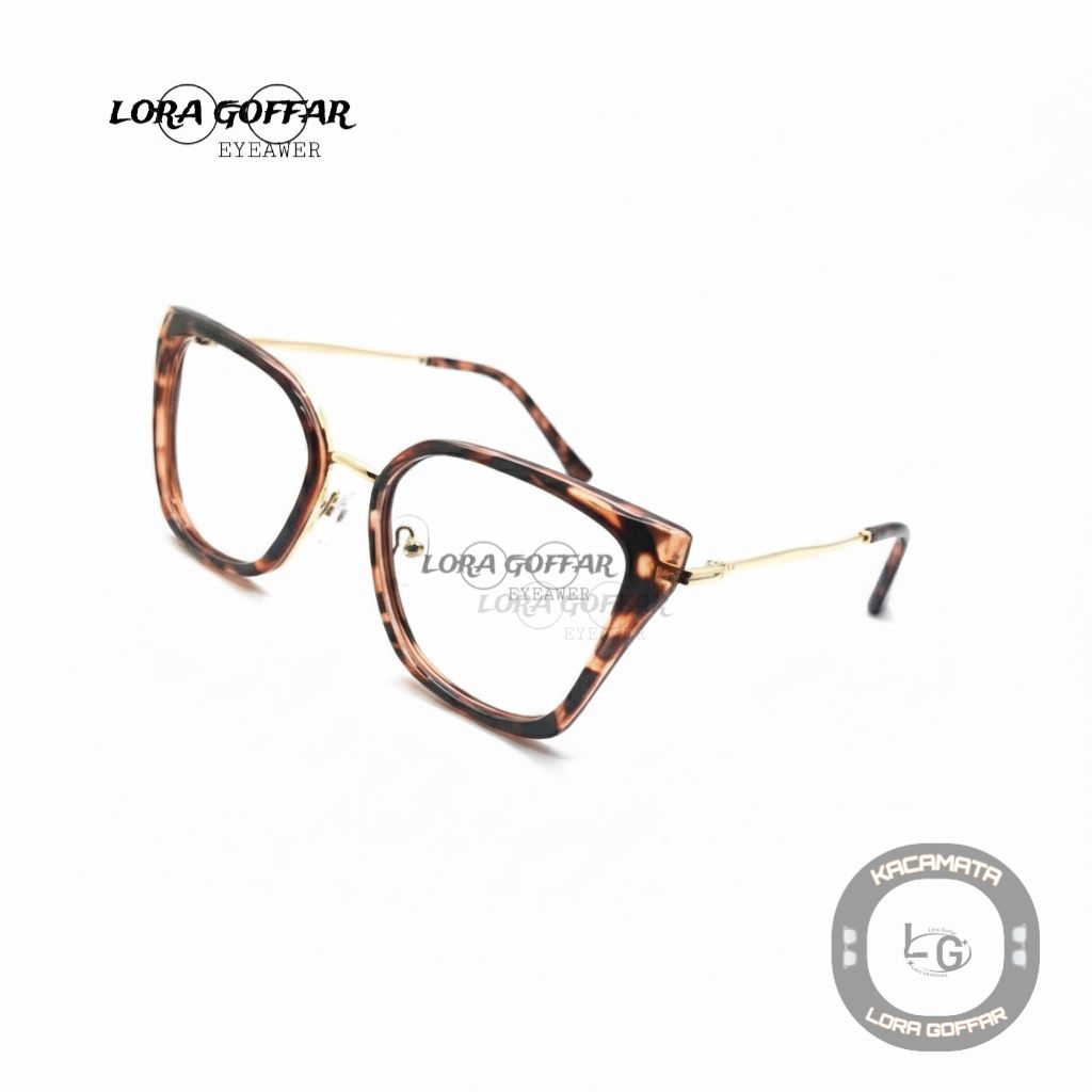 FRAME KACAMATA WANITA 58821 MINUS DAN CILINDER | KACAMATA ANTI RADIASI | KACA MATA PHOTOCROMIC | KAC