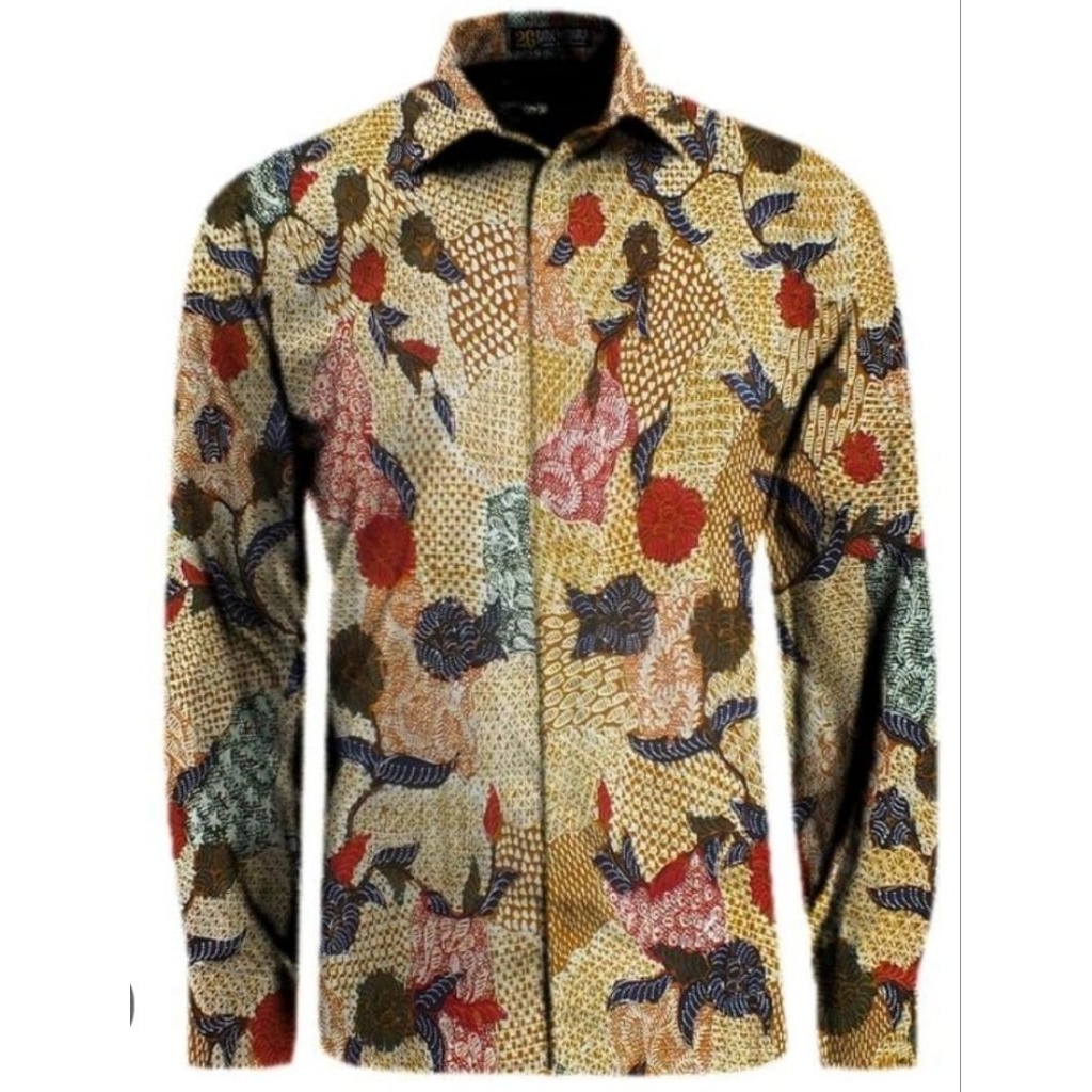 Kemeja Batik Tulis Madura lengan panjang(21-40)