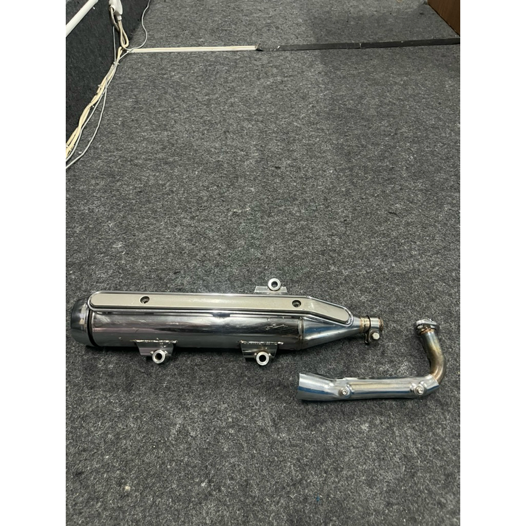 KNALPOT NOUVO SPORTY LEHERAN ORI FULL TAMENG NOUVO LELE