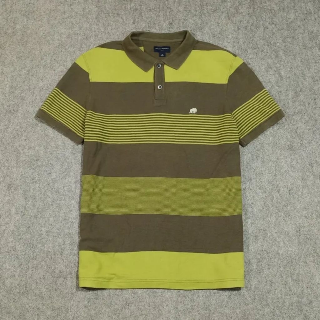 polo shirt pria lengan pendek BANANA REPUBLIC size M second
