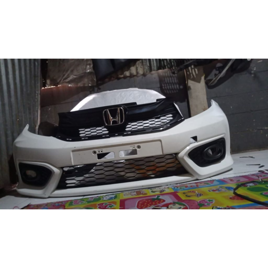 bumper bemper set depan honda brio rs 2019 original