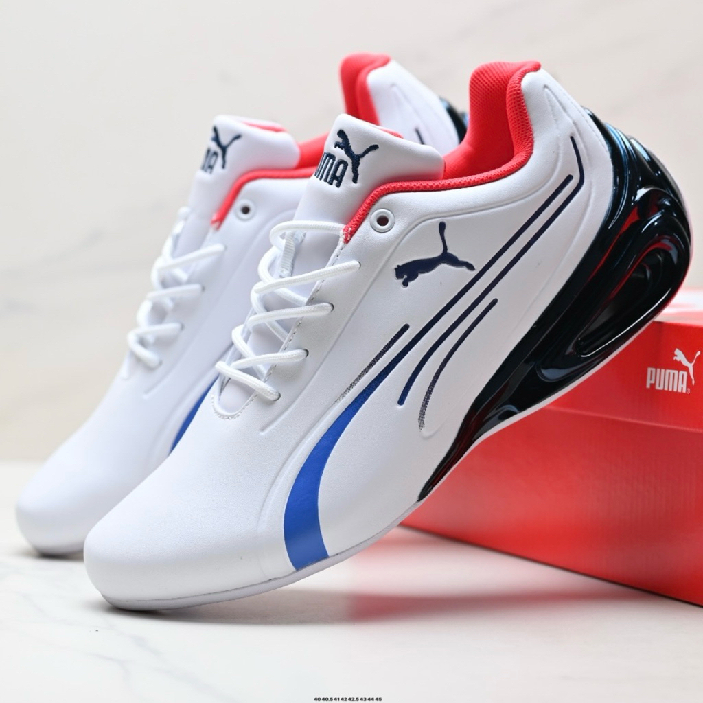 Sepatu Pria Puma Ferrari X Roma 2 White Red Blue