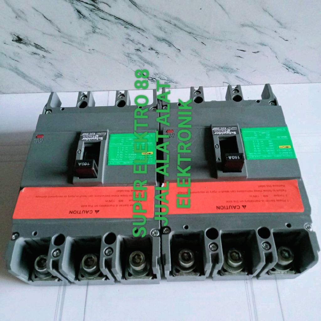 MCCB EASYPACT EZC SCHNEIDER -125A 160A-200A 225A 250A