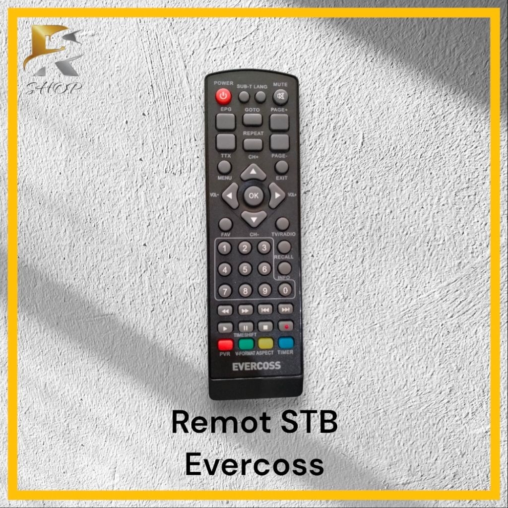 Remot Control for STB EVERCOSS