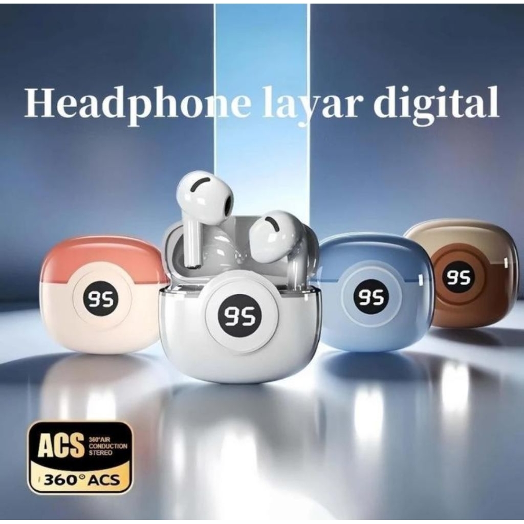 TWS Wireless Bluetooth Headset Earphone Earbuds LED IPX - K54