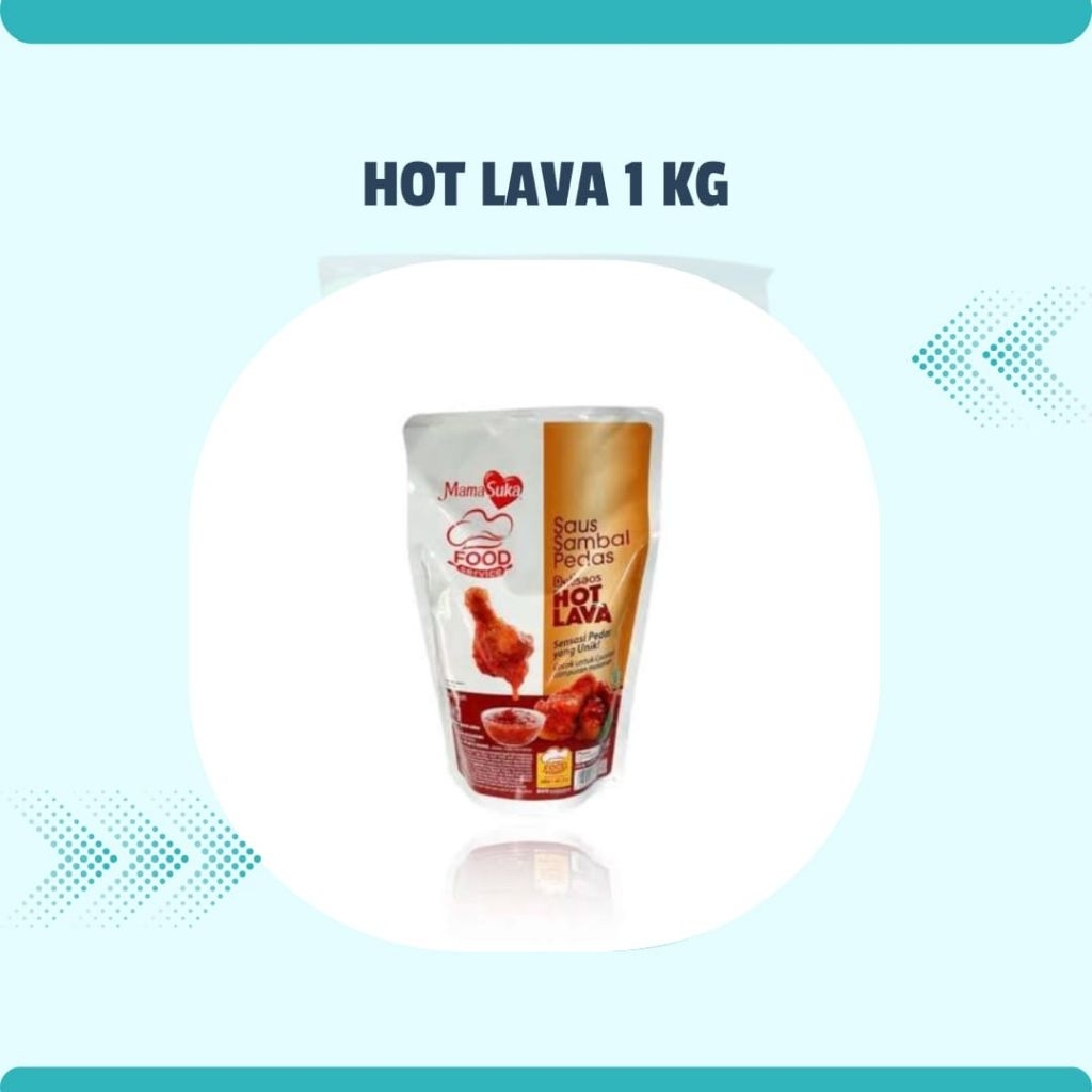 Saus hot lava 1 kg/mamasuka hot lava 1 kilo/saus hot lava murah
