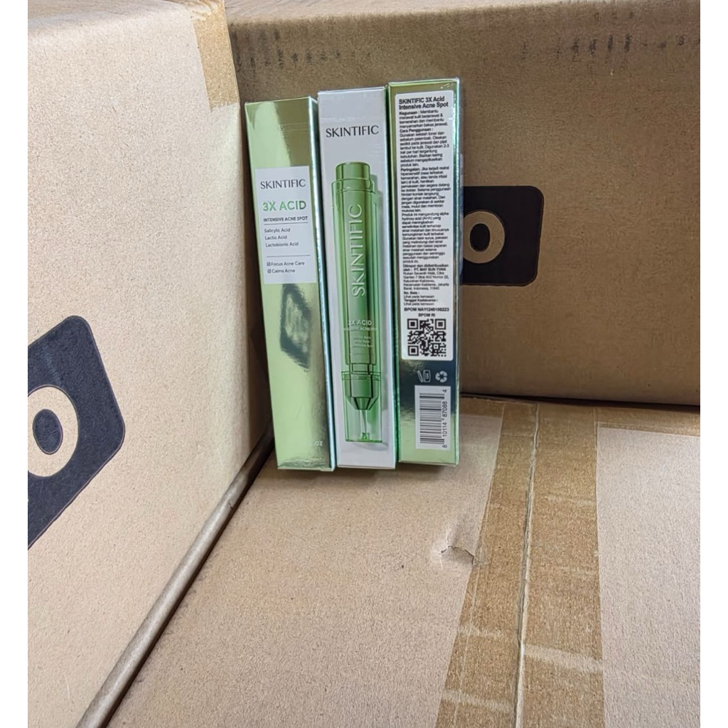 3X Acid Intensive Acne Spot Gel 11g | Acne Treatment Spot Gel Acne Spot Dark Spot Menyamarkan noda b